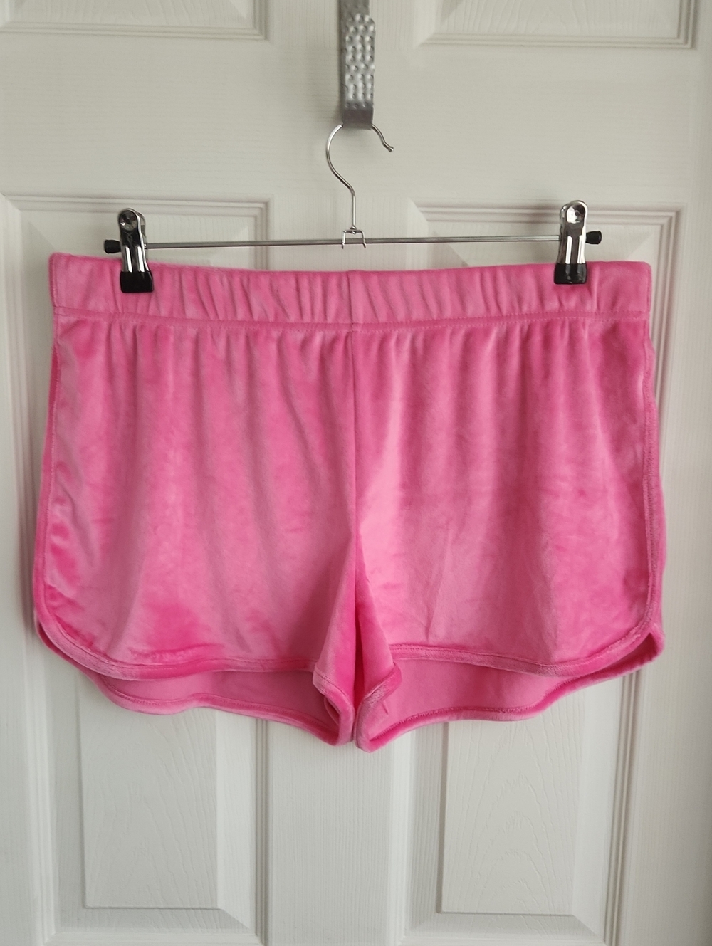Juicy Couture Hot Pink Velour Shorts